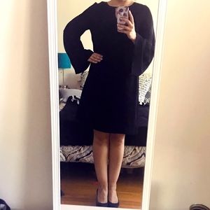 Elegant Ann Taylor Black Dress